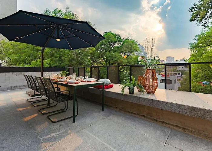 Apartment New Polanco Penthouses Roof Terrace And 24h Security *
