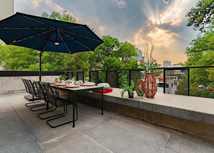 Apartment New Polanco Penthouses Roof Terrace And 24h Security *